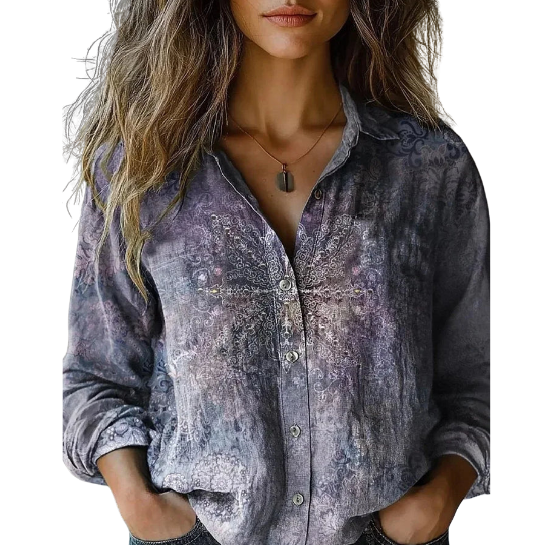 Olivia&Grace™ | Sylvie - Blusa Vintage