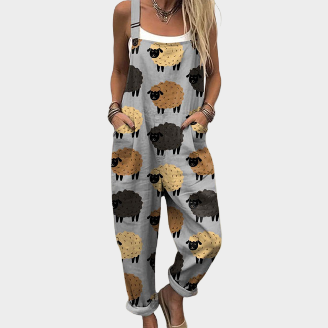 Daisy | Relaxed Fit Overall Jumpsuit