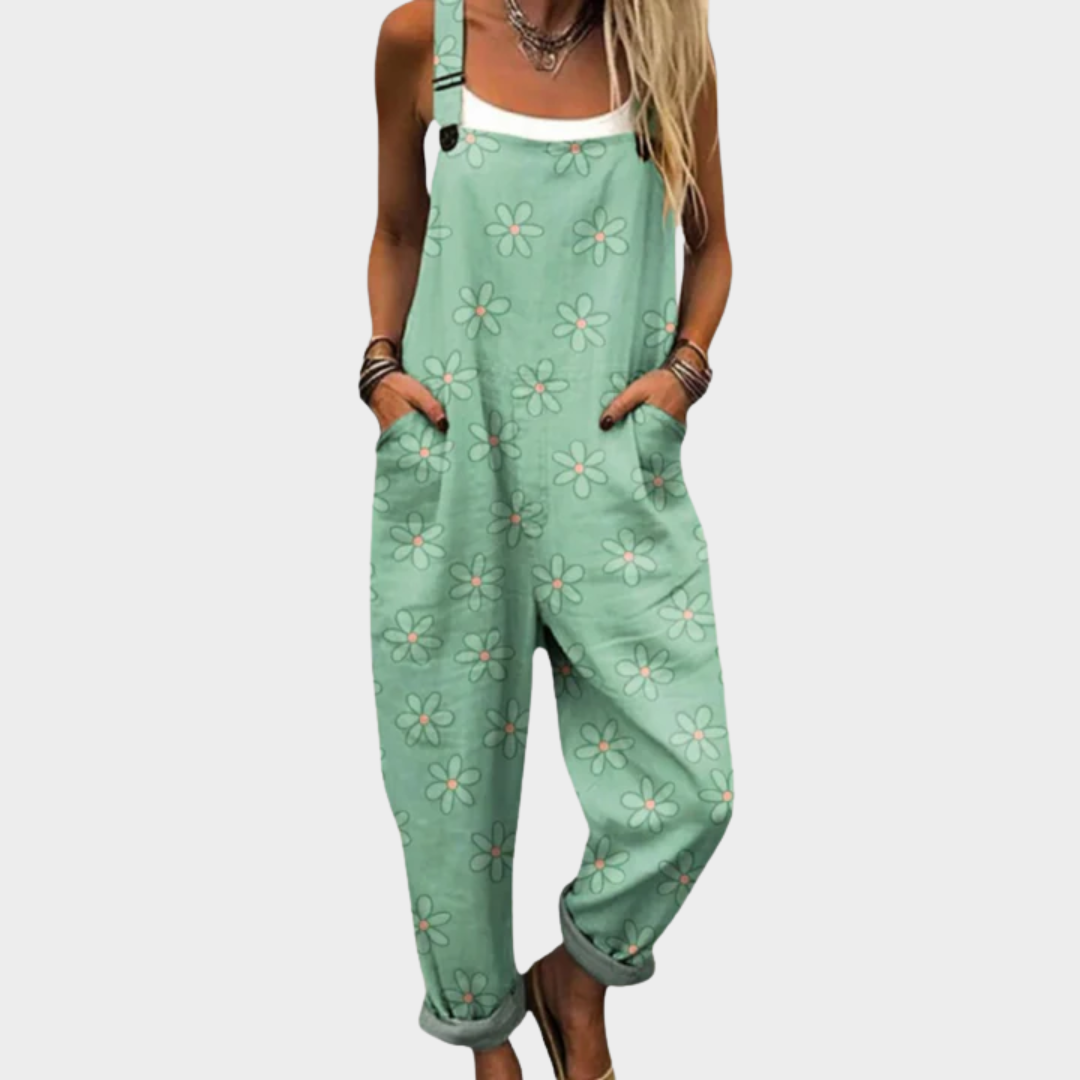 Thea | Relaxed Fit Overall Jumpsuit