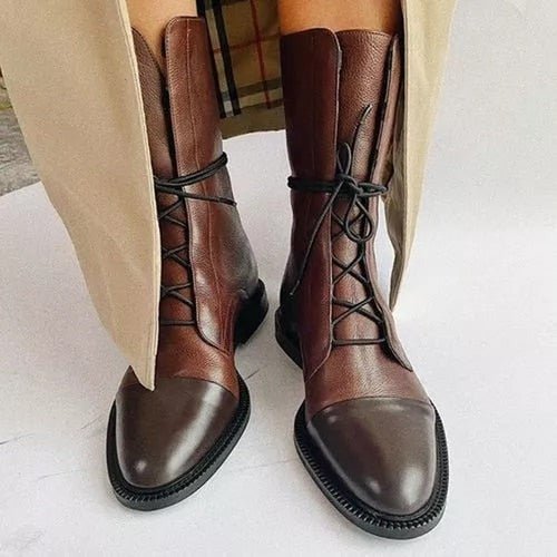 Juliana | Lace-Up Ankle Boots
