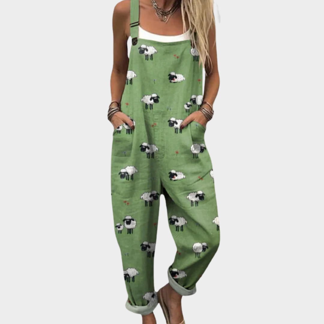 Amy | Relaxed Fit Overall Jumpsuit