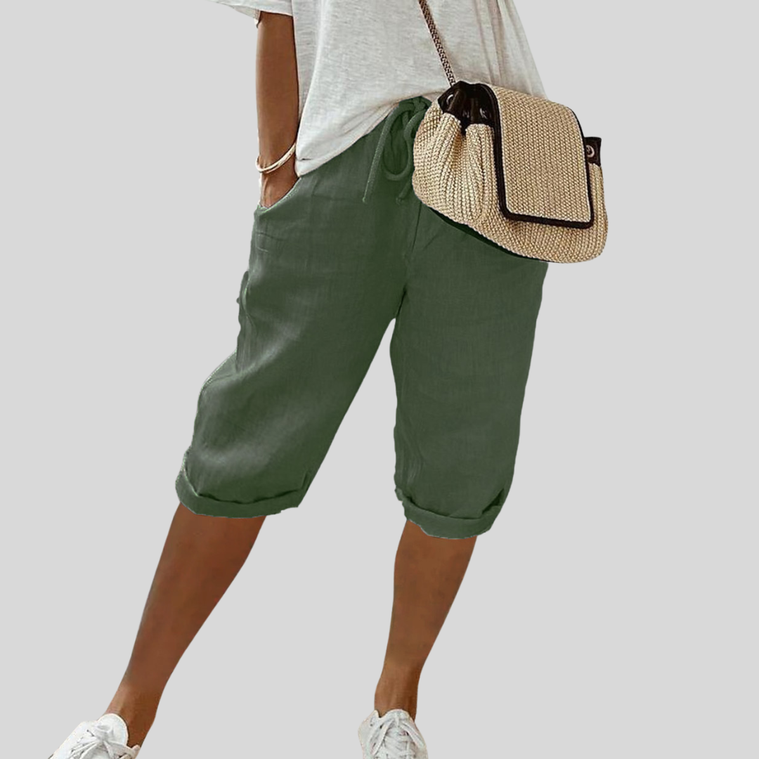 Carmen | Relaxed Capri Pants