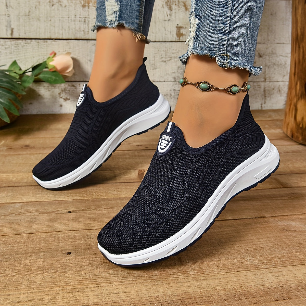 Riley - Zapatillas Ortopédicas para Dama Slip-On
