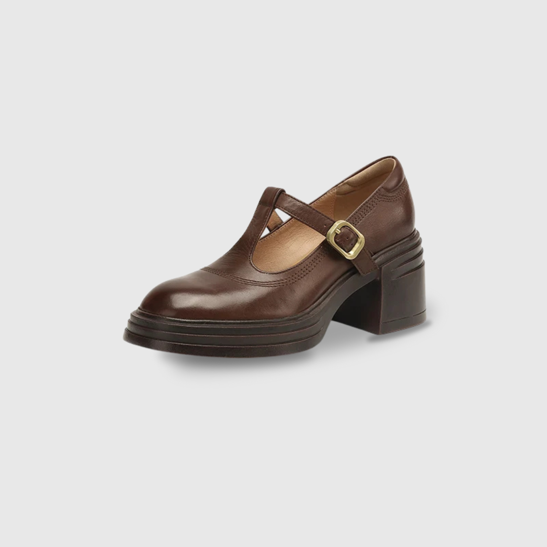 Elvana Chunky Pumps - Stylish Footwear for Any Occasion