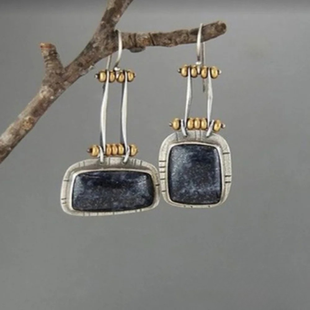Classic Antique Silver Earrings
