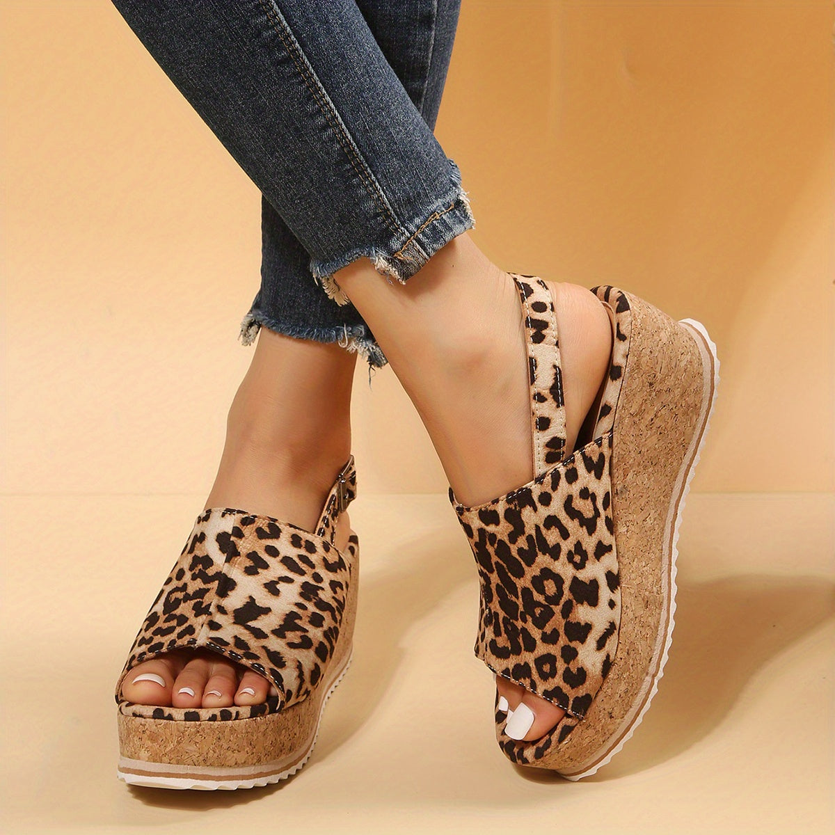 Sandalias de cuña Savanna Slingback