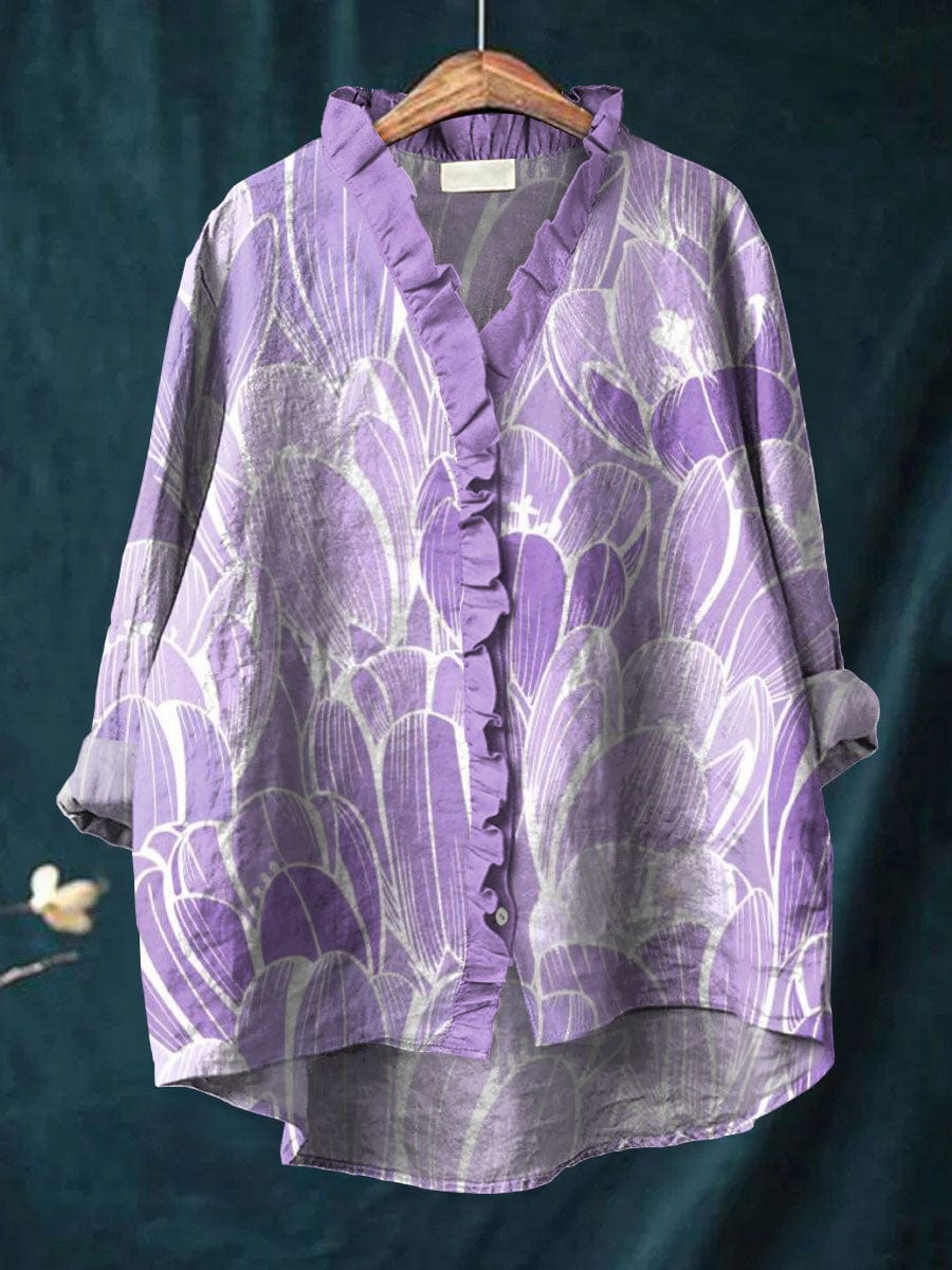 Lara | Relaxed Linen Blouse