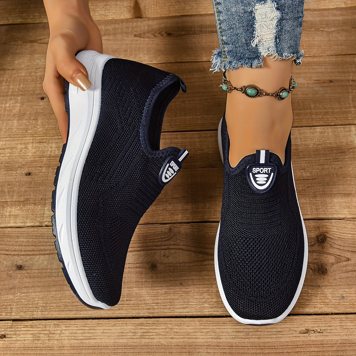 Riley - Zapatillas Ortopédicas para Dama Slip-On