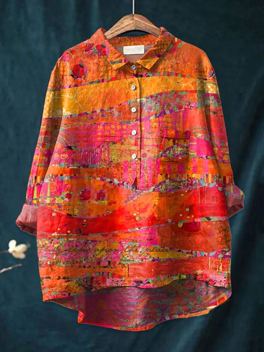 Catherine | Relaxed Linen Blouse