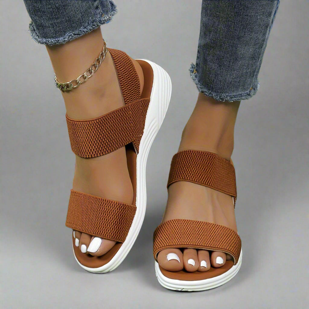 Ortrun | Elegantes Sandalias Ortopédicas Cómodas