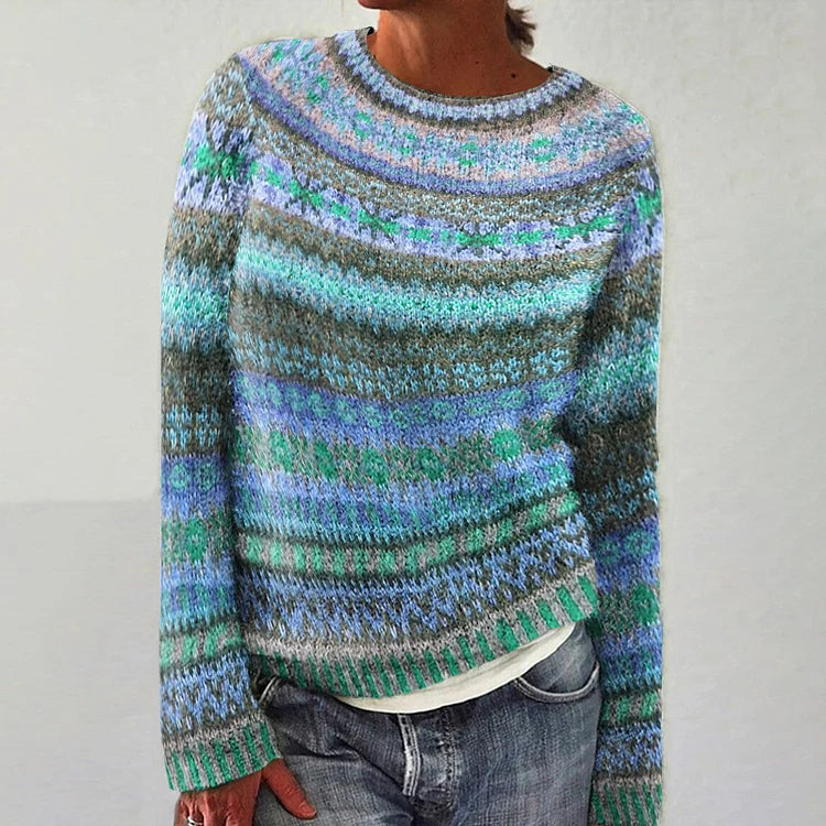 Candice | Multi Color Knit Sweater