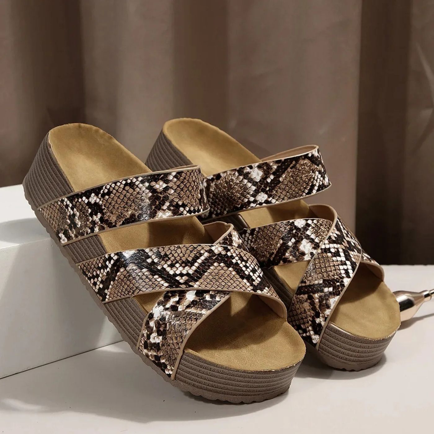 Riley | Braided Strap Sandals