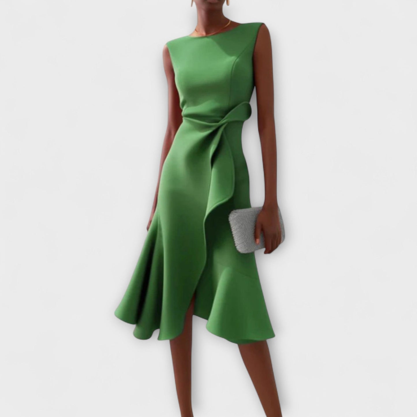 Chloe | Women Summer Asymmetric Wrap Midi Dress