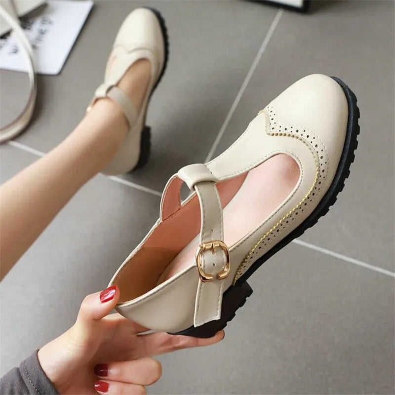 Clara® | Zapatos ortopédicos de cuero vegano