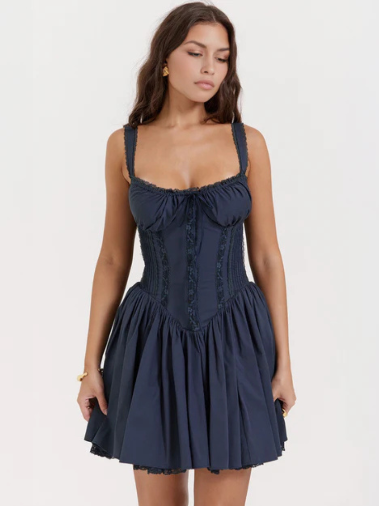 VESTIDO MINIMALISTA CEREZA