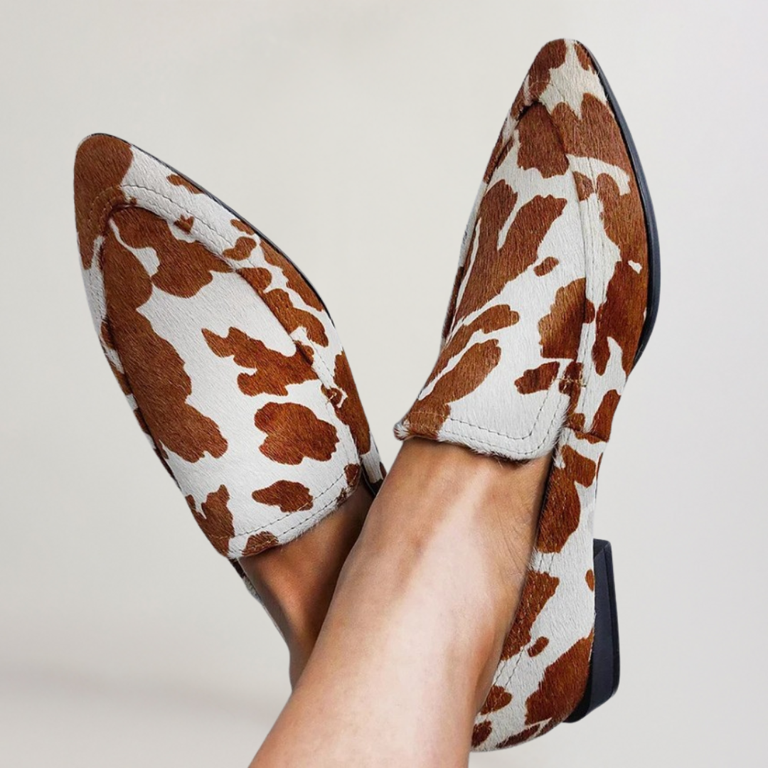 LEONA | ELEGANTES LOAFERS DE TACÓN BAJO