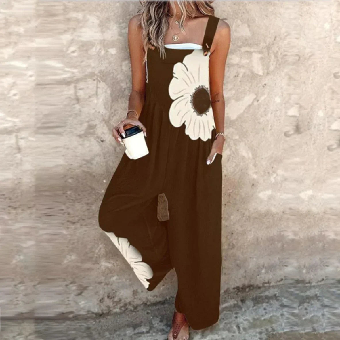 Blythe | Relaxed Fit Overall Jumpsuit