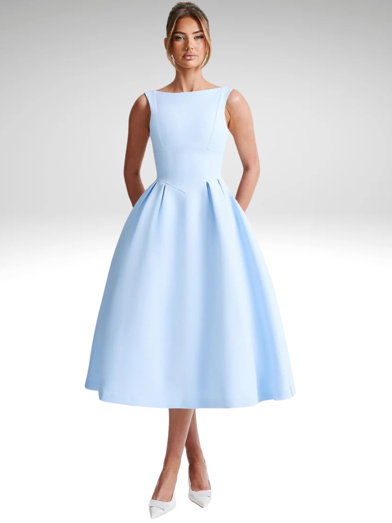 VESTIDO MIDI ÉLÉGANCE BELLE