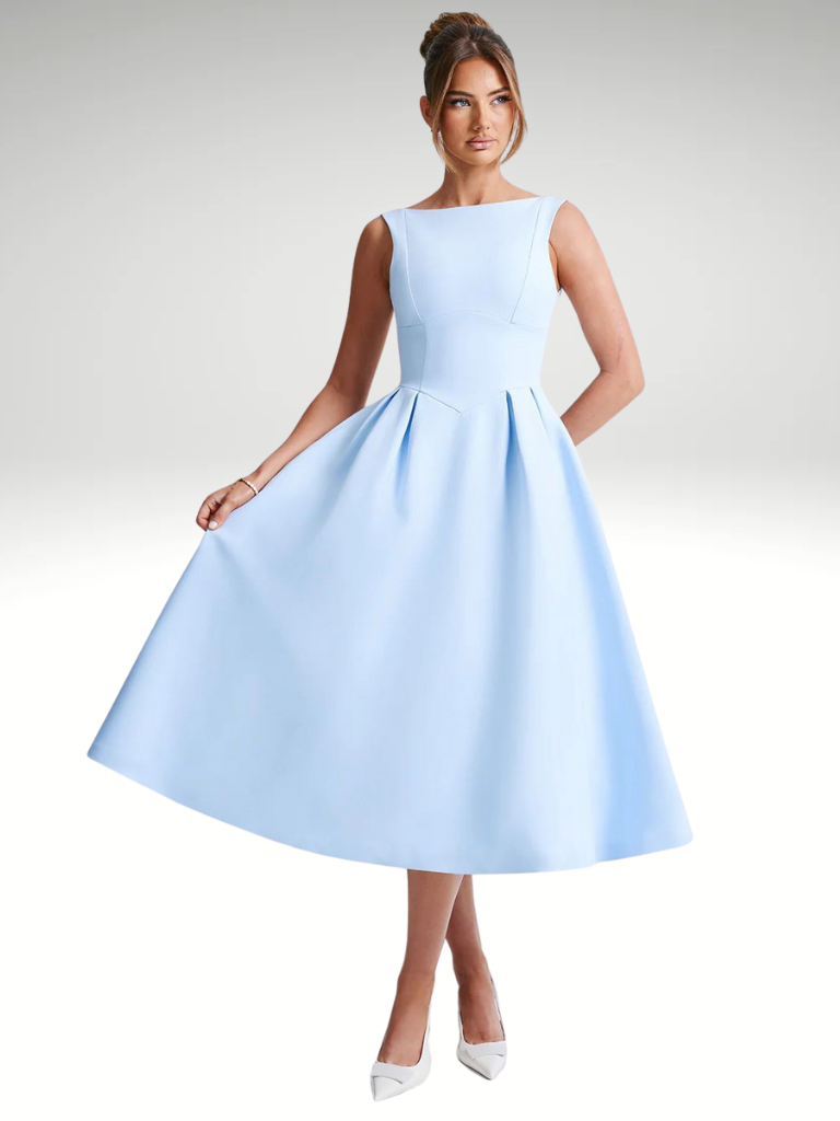 VESTIDO MIDI ÉLÉGANCE BELLE