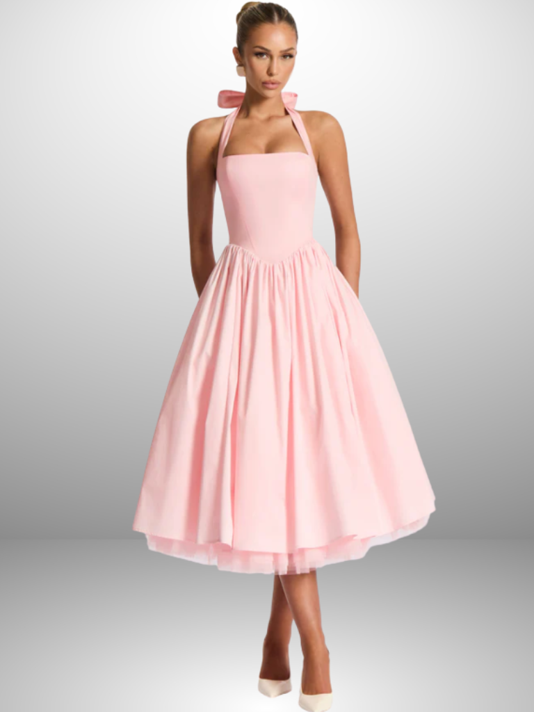 VESTIDO MIDI VIVIENNE GRACE