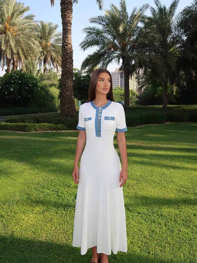 VESTIDO DE PUNTO BELLA MILANO