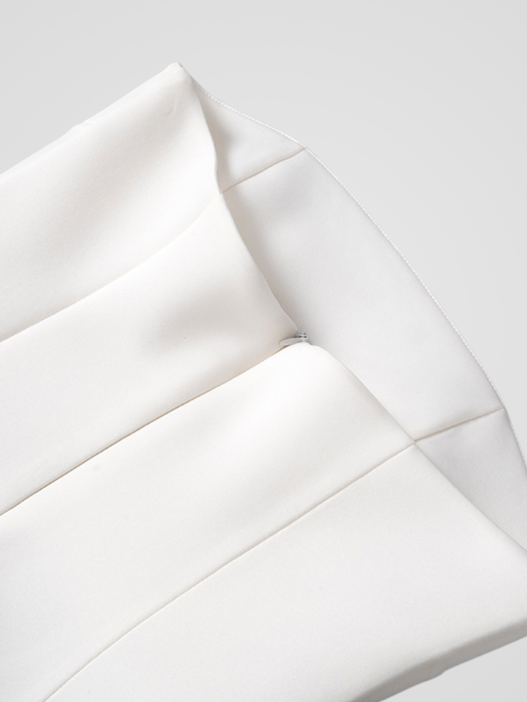 VESTIDO MINI SIN TIRANTES LYXIG