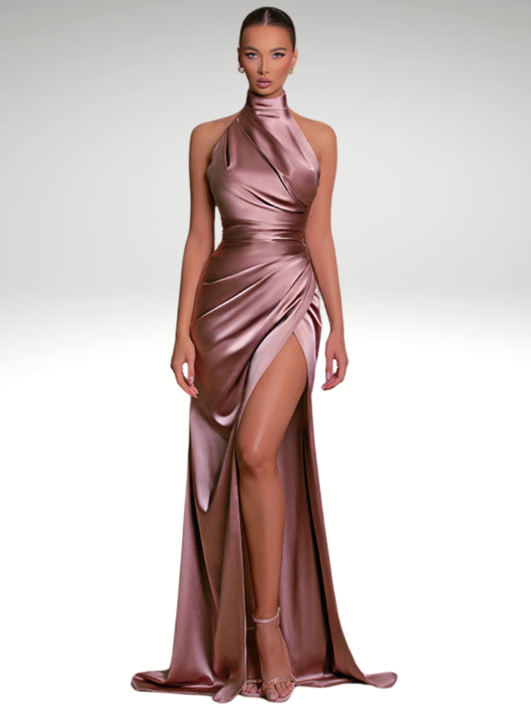 VESTIDO SATIN ROYALTY