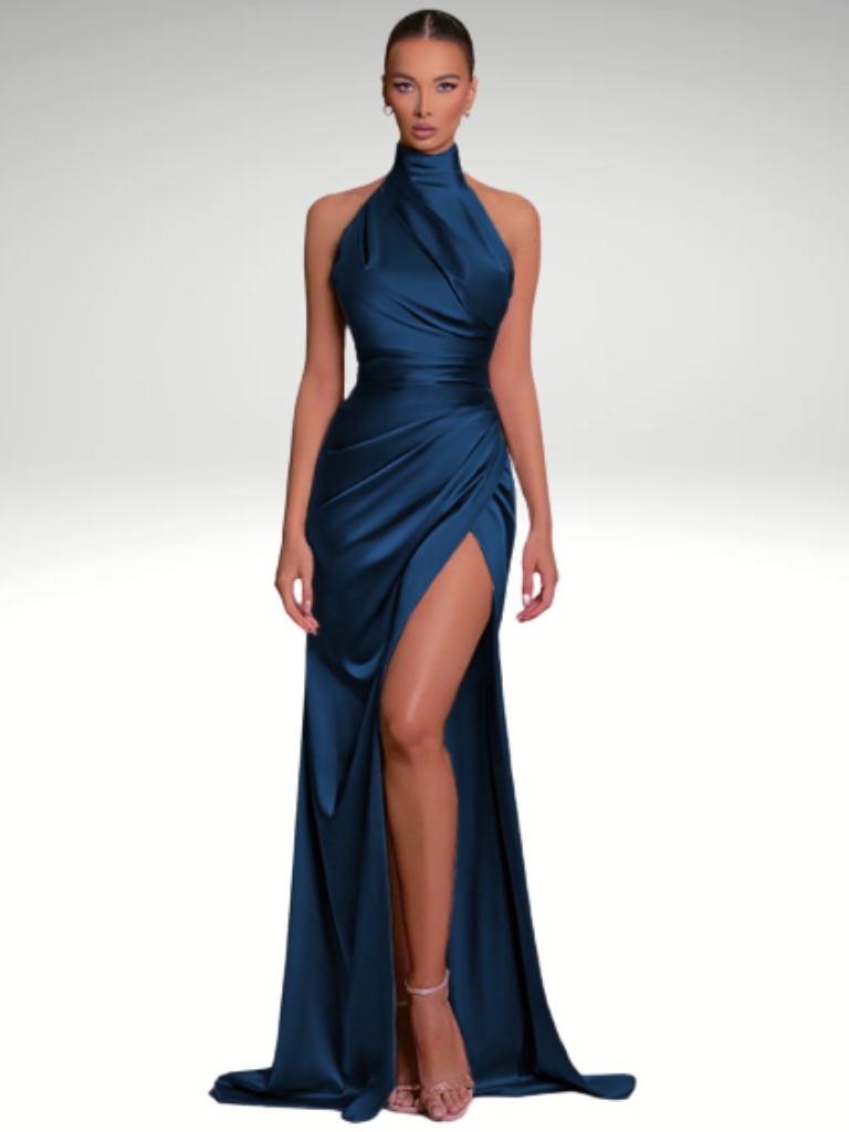 VESTIDO SATIN ROYALTY