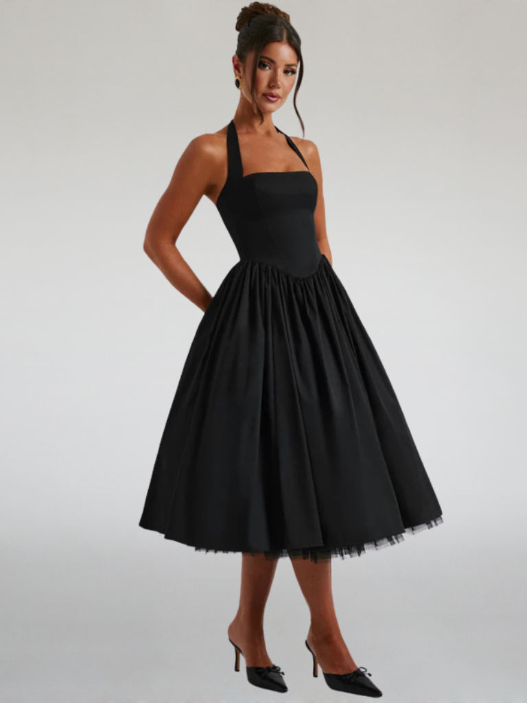 VESTIDO MIDI VIVIENNE GRACE