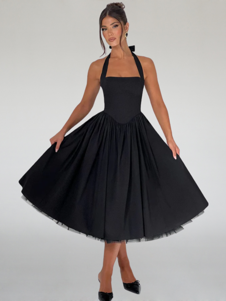 VESTIDO MIDI VIVIENNE GRACE