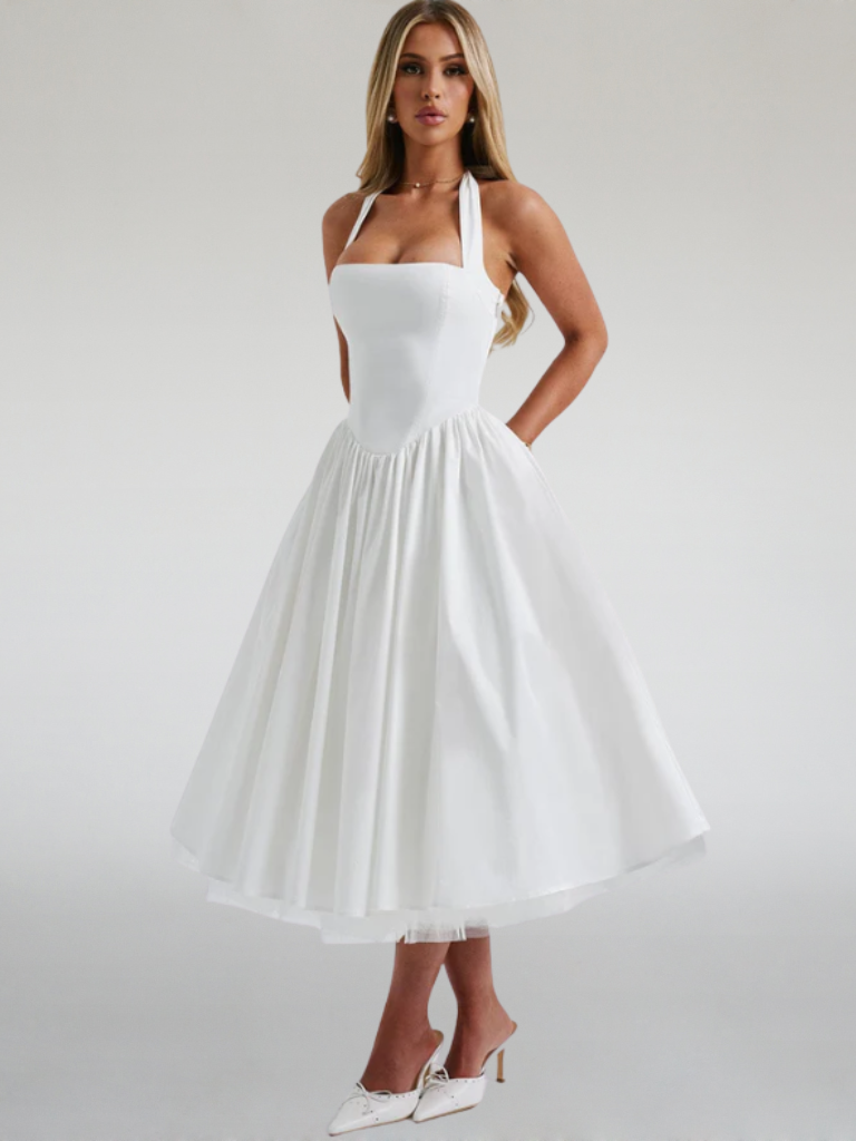 VESTIDO MIDI VIVIENNE GRACE