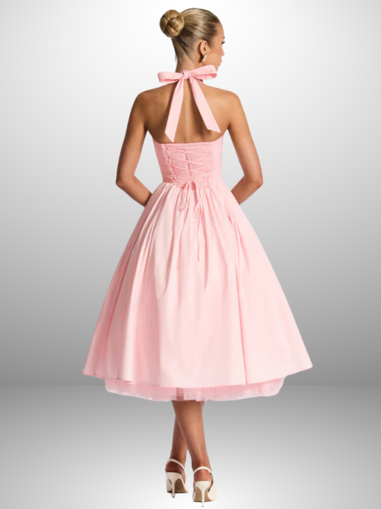 VESTIDO MIDI VIVIENNE GRACE