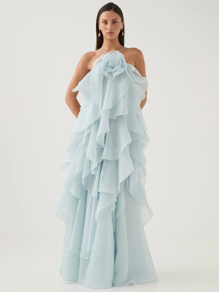 ROSE RÊVERIE MAXIKLÄNNING