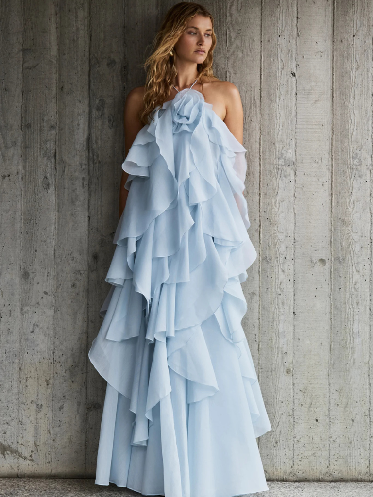 ROSE RÊVERIE MAXIKLÄNNING