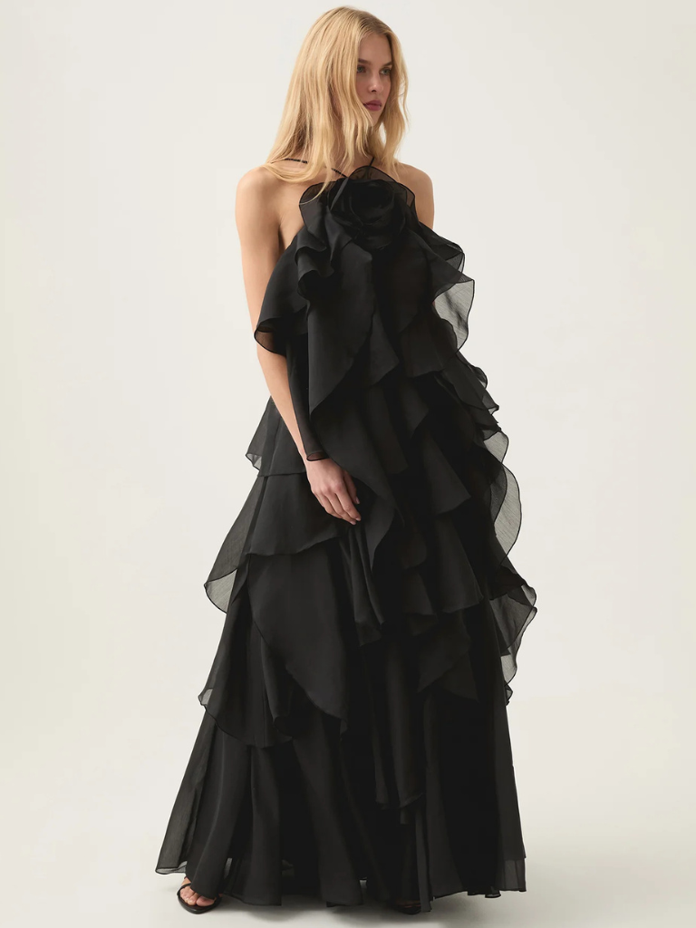 ROSE RÊVERIE MAXIKLÄNNING