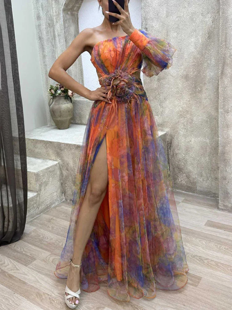 FLEUR MIRAGE MAXIKLÄNNING