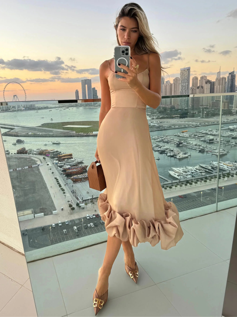 VESTIDO VIVIENNE VOLANG