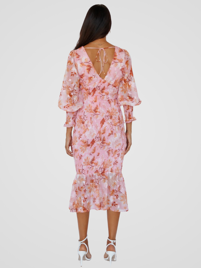 POESÍA DE JARDÍN VESTIDO MIDI