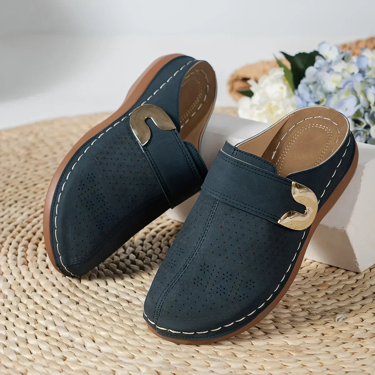 Sandalias de Tacón Amortiguadas Caprielle Chic