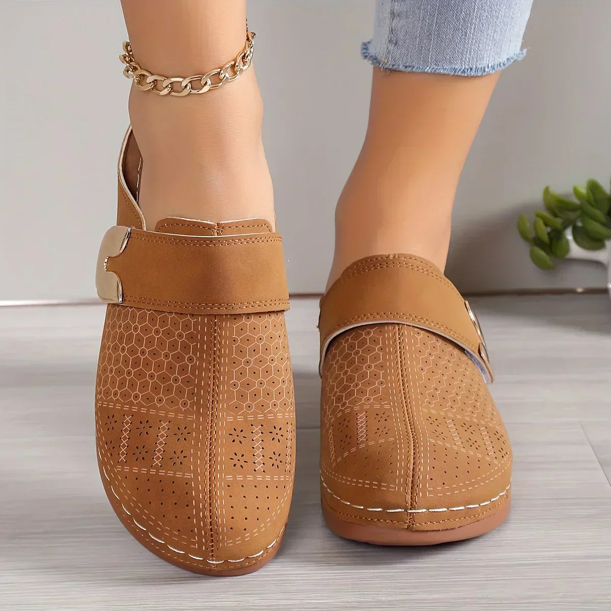 Sandalias de Tacón Amortiguadas Caprielle Chic