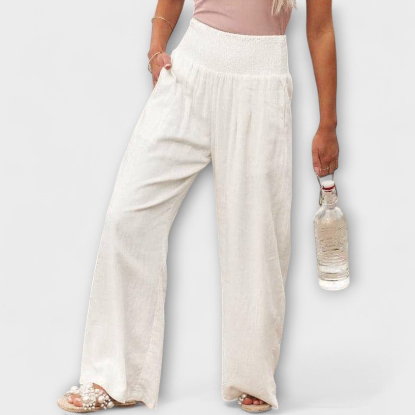 Thearya - Chic Wide-Leg Trousers for Any Occasion