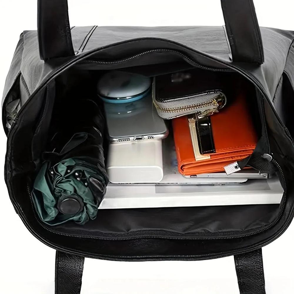 Klara - Bolsa de hombro clásica de piel