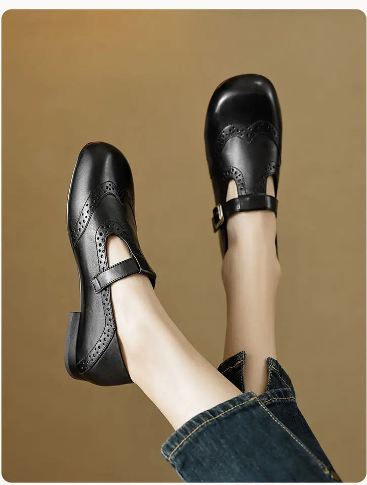 Amaya® | Zapatillas ortopédicas de cuero vegano