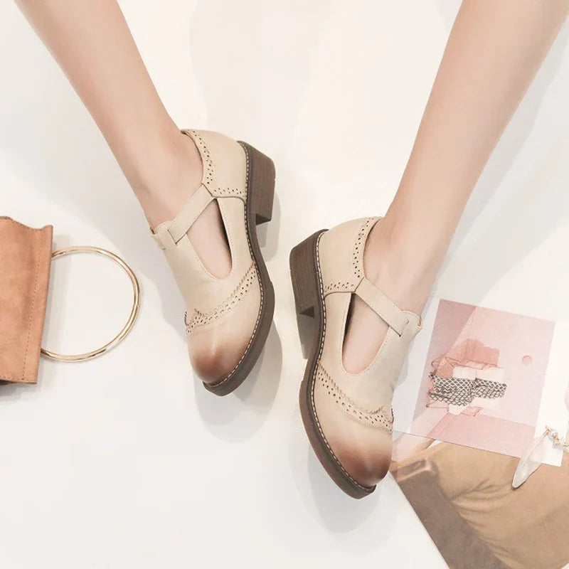 Begoña® | Zapatos ortopédicos de cuero vegano