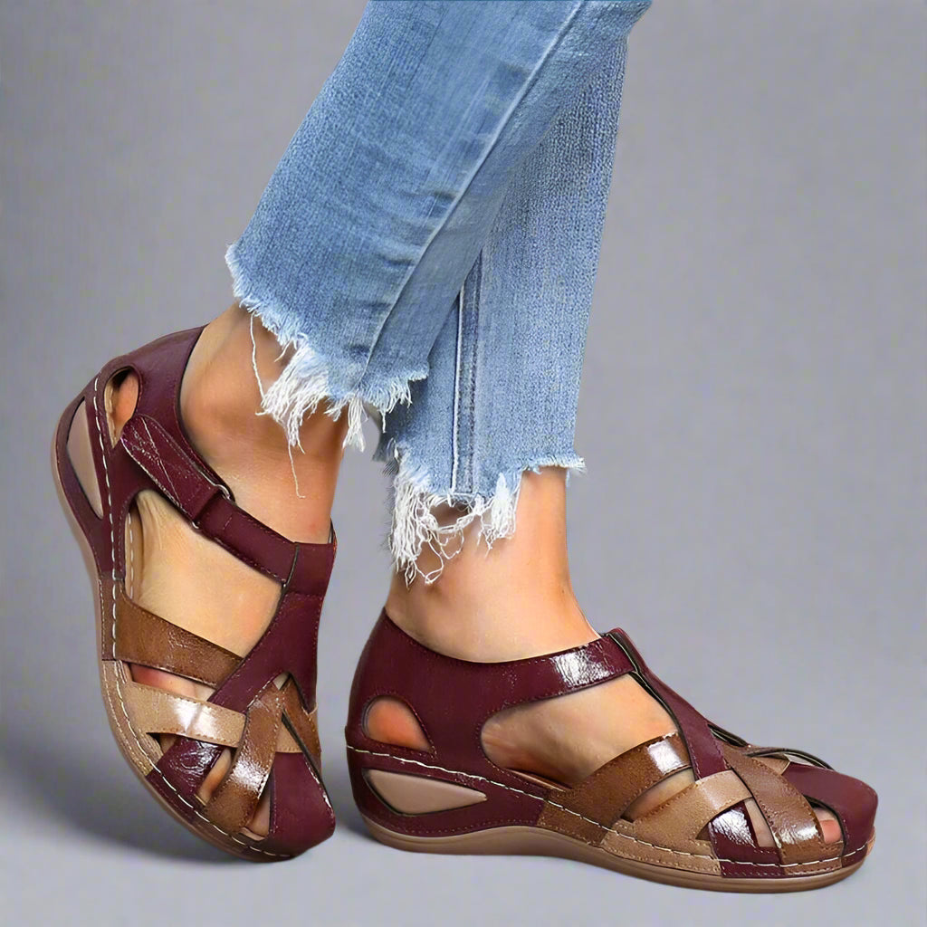 Carmina | Sandalias ligeras hechas a mano en material premium