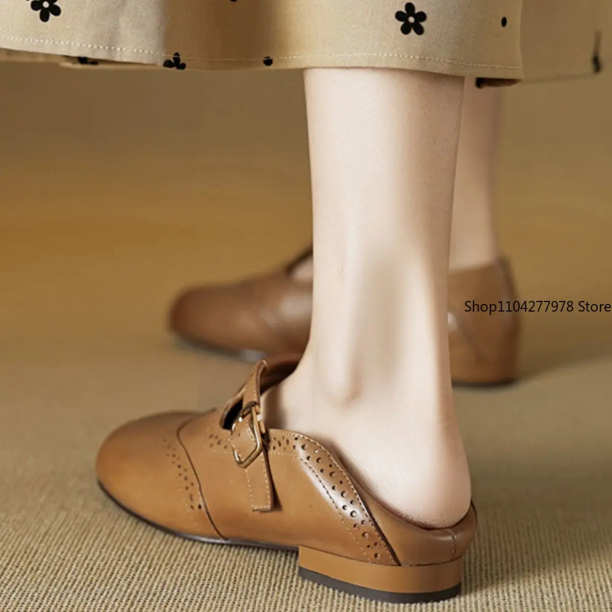 Amaya® | Zapatillas ortopédicas de cuero vegano