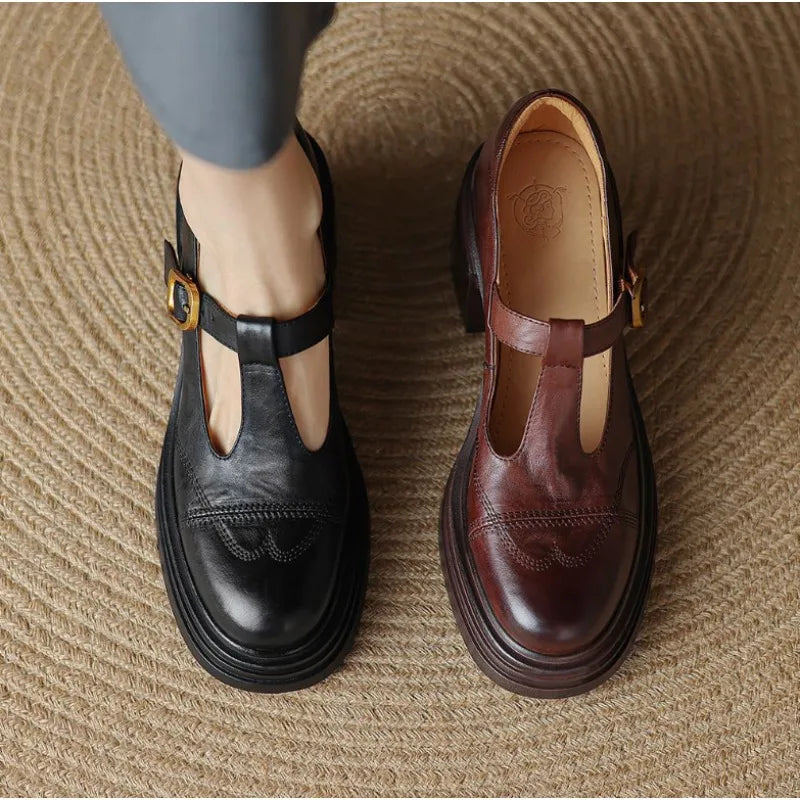 Carla® | Zapatos ortopédicos veganos de cuero