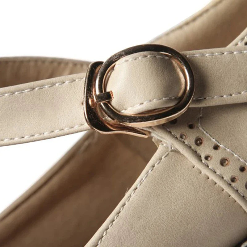 Begoña® | Zapatos ortopédicos de cuero vegano