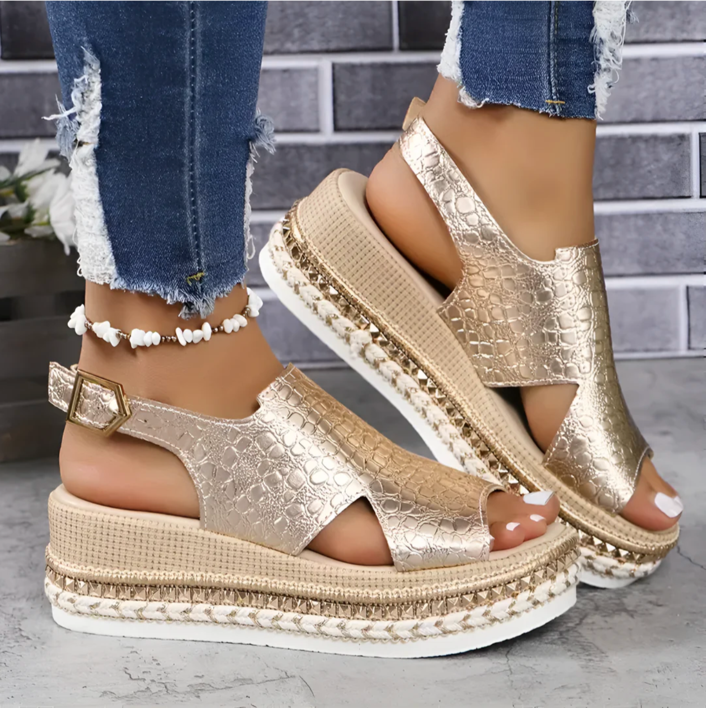 Sandalias ortopédicas elegantes Katie