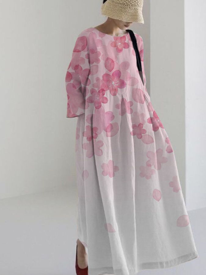 LENA - VESTIDO ELEGANTE A RAYAS